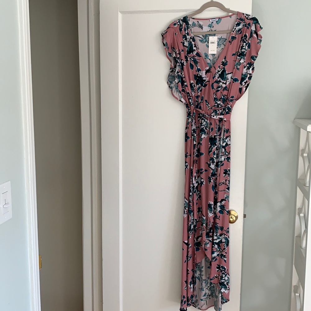 Splendid tie-waist dress, with original tag